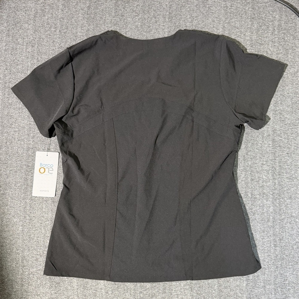 NWT Barco One Women's Pulse Scrub Top V-neck style model 5106, XL, pockets Nurse - Picture 8 of 11